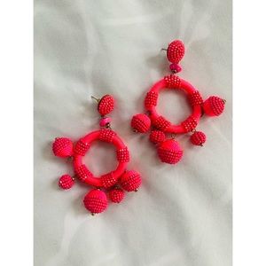 Zara Tribal Pink Earrings